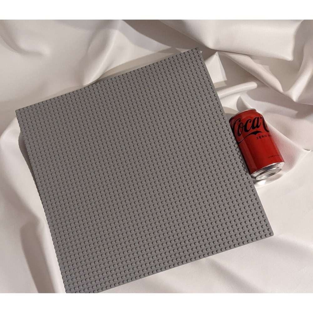 Lego 4186 Gray Base Plate Baseplate Light Grey 48 X 48 Stud Large 15"x15" Square